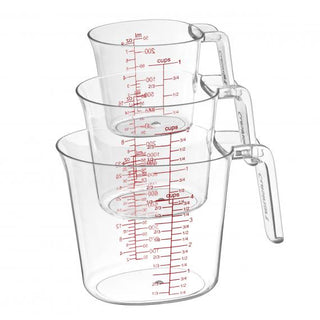 Liquid Measuring Cups, 3 pc set - La Cuisine