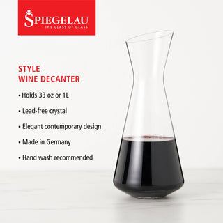 Spiegelau Style 1L Wine Decanter (Set of 1) - La Cuisine