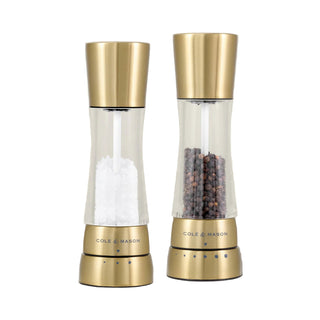 Cole & Mason Derwent Gold Salt & Pepper Mill - La Cuisine