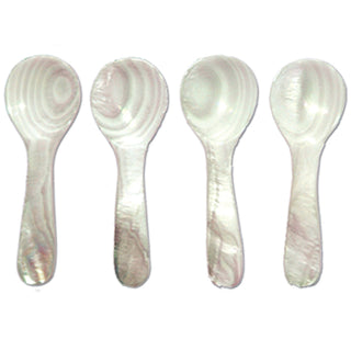 Seashell Spoons, Mini Set of 4 - La Cuisine