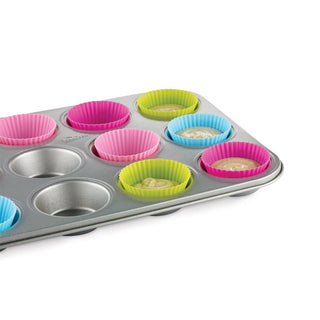 Bakelicious Silicone Cupcake Liners, Set/12 - La Cuisine