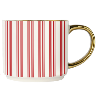 Red Stripe Coffee Mug