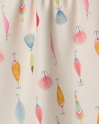 Fishing Lures Tea Towel