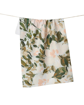 Painted Blossoms Tea Towel - La Cuisine