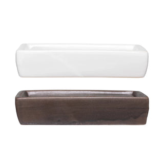 Stoneware Soap Dish with Removable Tray - La Cuisine