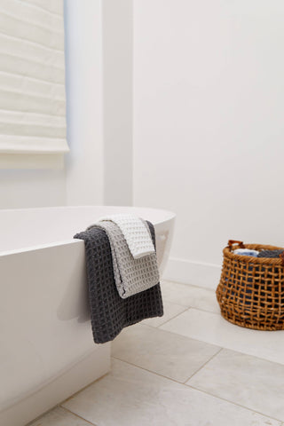 Cloud Waffle Washcloth Set - La Cuisine