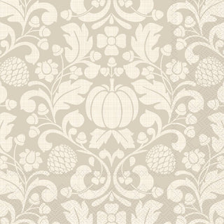 Francis Cream Paper Cocktail Napkin Francis Pkg/20