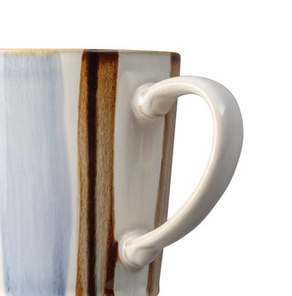 Brown Stripe Painted Coffee Mug - La Cuisine