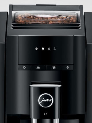 E4 Piano Black Coffee Machine