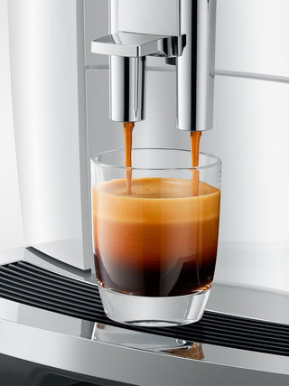 E4 Piano White Coffee Machine - La Cuisine