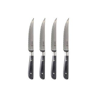 Avanta Damascus Fine Edge Steak Knife Set/4