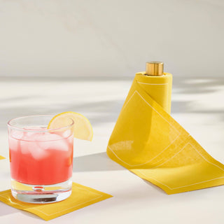 Exclusive Cocktail Napkin Stand in Gold
