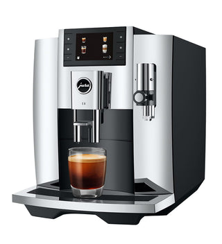 E8 Chrome Coffee Machine