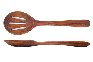 Hardwood Slotted Spoon - La Cuisine