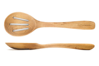 Hardwood Slotted Spoon - La Cuisine