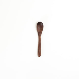5’’ Walnut Wood Petite Spoon - Flatware & Serveware - La Cuisine