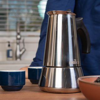 London Sip Stainless Steel Espresso Maker - La Cuisine