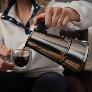 London Sip Stainless Steel Espresso Maker - La Cuisine