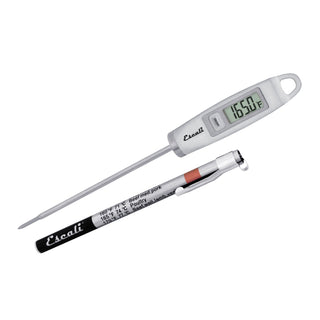 Gourmet Digital Thermometer, Silver - La Cuisine