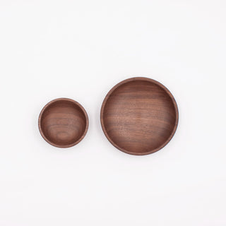 2" Walnut Wood Small Condiment Cup - La Cuisine