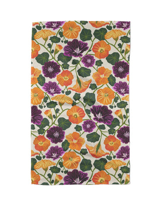 Nasturtium Garden Tea Towel - La Cuisine