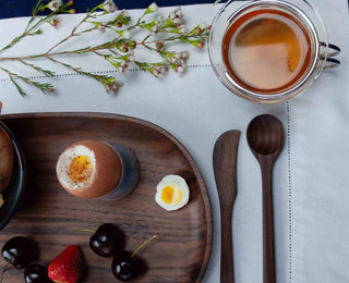 6.5’’ Walnut Wood Stirring Spoon - La Cuisine