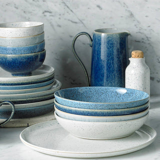 Studio Blue Chalk Round Platter