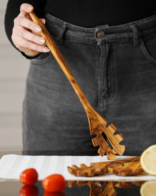 Olive Wood Spaghetti Spoon