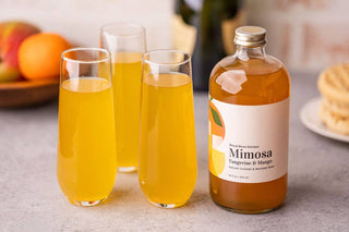 Mimosa Mixer w/ Tangerine & Mango for Cocktails and Mocktails, 16 fl oz - La Cuisine