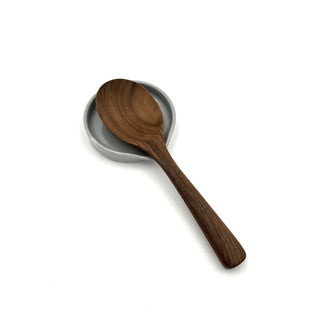 10" Walnut Serving Spoon - La Cuisine