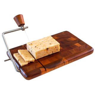 Rock & Branch® Acacia Serving Board with Cheese Slicer - La Cuisine