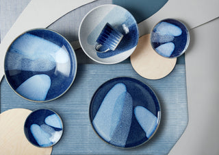 Studio Blue Accent Large Serving Bowl
