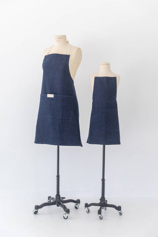 Millworks Collection Apron, Dark Denim