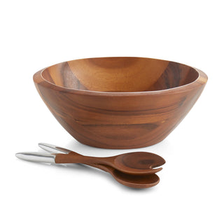 Eclipse Salad Bowl With Servers - La Cuisine