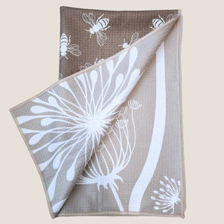 Dandelions - Dual Sided Hand Towel- Microfiber Kitchen Towel - La Cuisine