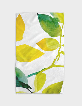Botanical Watercolor Citrus Tea Towel - La Cuisine