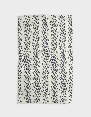 Reeds Printed Midnight Tea Towel - La Cuisine