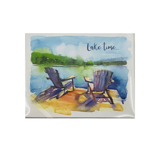 Everyday Notecard Chairs On Dock, Box of 8 - La Cuisine