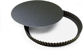 Round Fluted Tart Pan w/Removable Bottom, 9" - La Cuisine