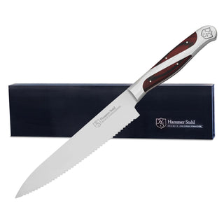6" Serrated Utility Knife, Hammer Stahl - La Cuisine