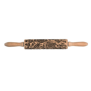 Paisley Design Rolling Pin - La Cuisine