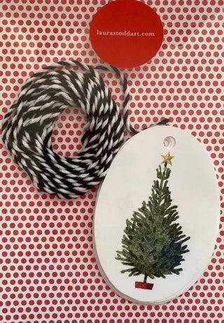 Christmas Tree Gift Tags - La Cuisine
