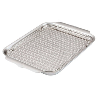 OvenBond Tri-ply Medium Sheet Pan w/Rack, Set/2 - La Cuisine