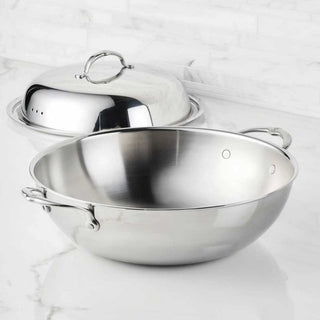 Probond Luxe 7.5 qt 14" Covered Wok - La Cuisine