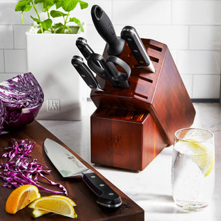 Pro 7 Pc. Acacia Knife Block Set