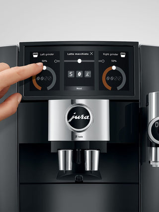 J8 Twin Diamond Black Coffee Machine - La Cuisine