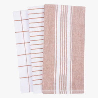 Monaco Dual Purpose Terry Towel, Set/3 Sierra - La Cuisine