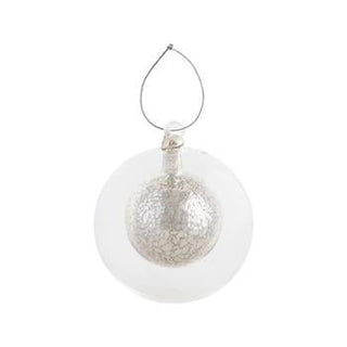 Double Orb Glass Ornament - Small - La Cuisine