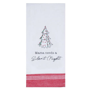 KD Silent Night Tea Towel - La Cuisine