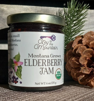 Montana Grown Elderberry Jam - La Cuisine
